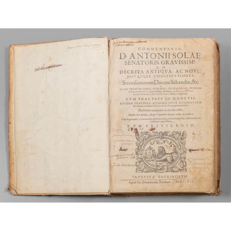 Libro contenente decreti sabaudi d.ti 1603 (1 of 1)
