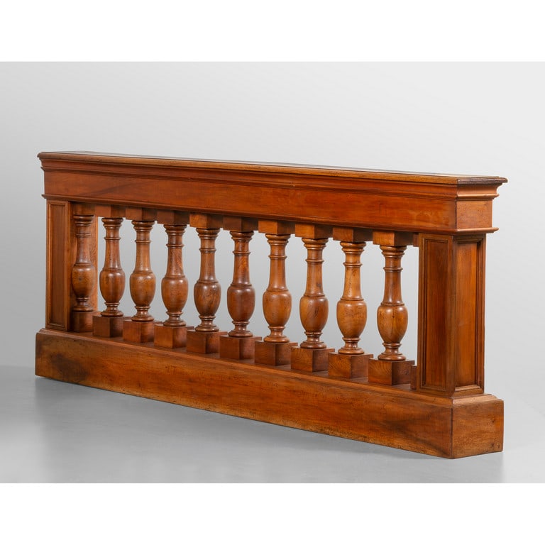 Grande balaustra in noce, sec.XIX cm. 205x80 (1 of 3)