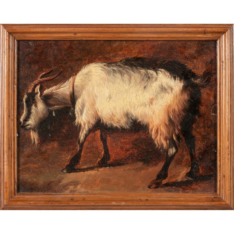 Scuola lombarda sec.XVIII "Capra" olio, f.to nel (1 of 1)