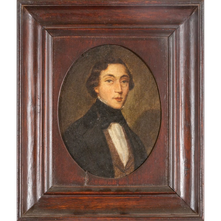 Ritratto di Fryderyk Chopin olio, (1 of 2)