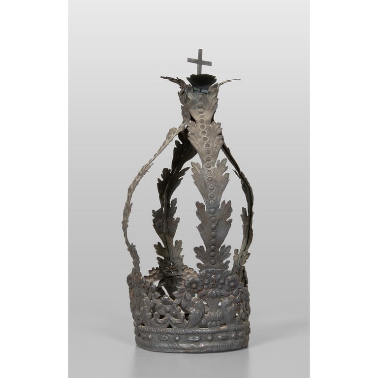 Corona in argento, sec.XVIII h.cm.25 (1 of 2)