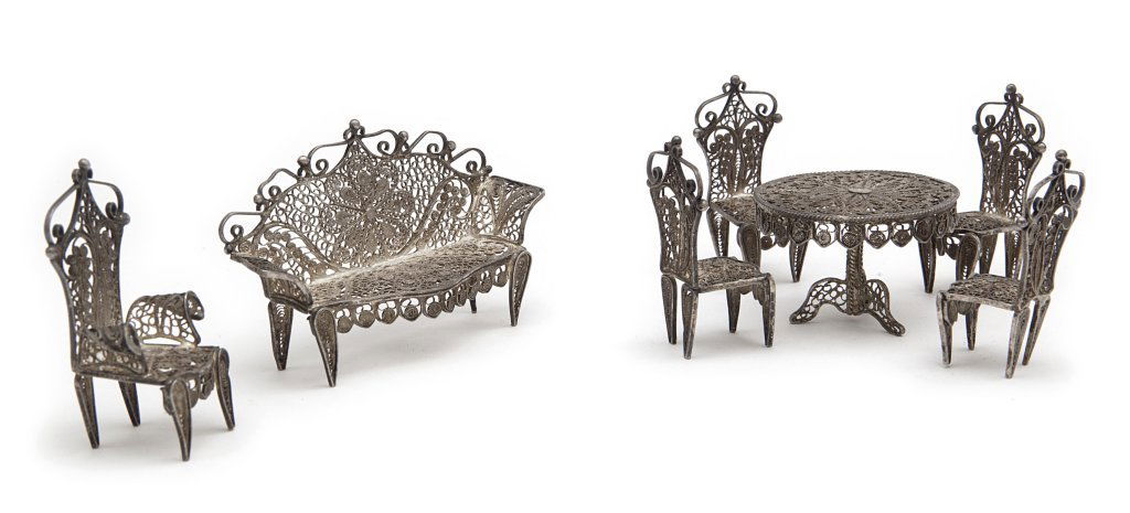 Modellino di salotto composto da sei pezzi (1 of 1)