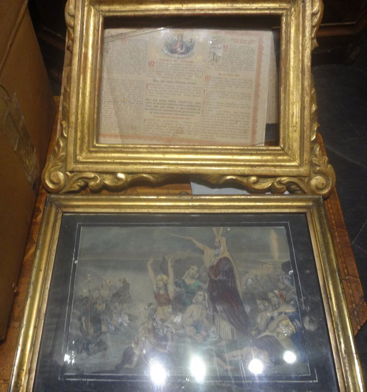 Due cornici in legno e 4 stampette (1 of 1)