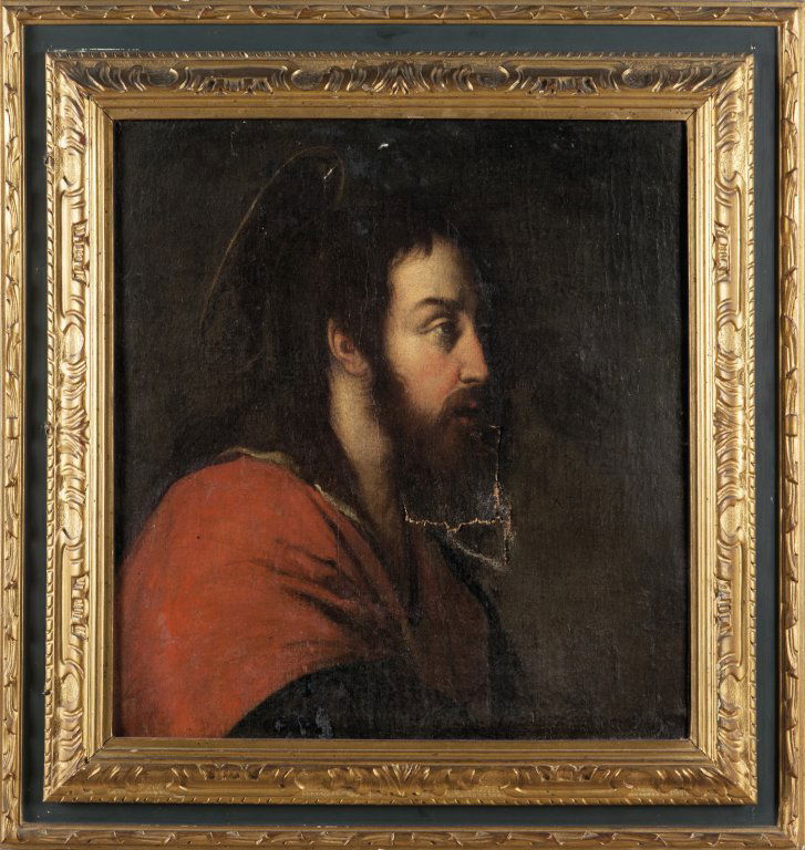 Scuola italiana sec.XVIII "GesÃ¹" olio (rotture (1 of 1)