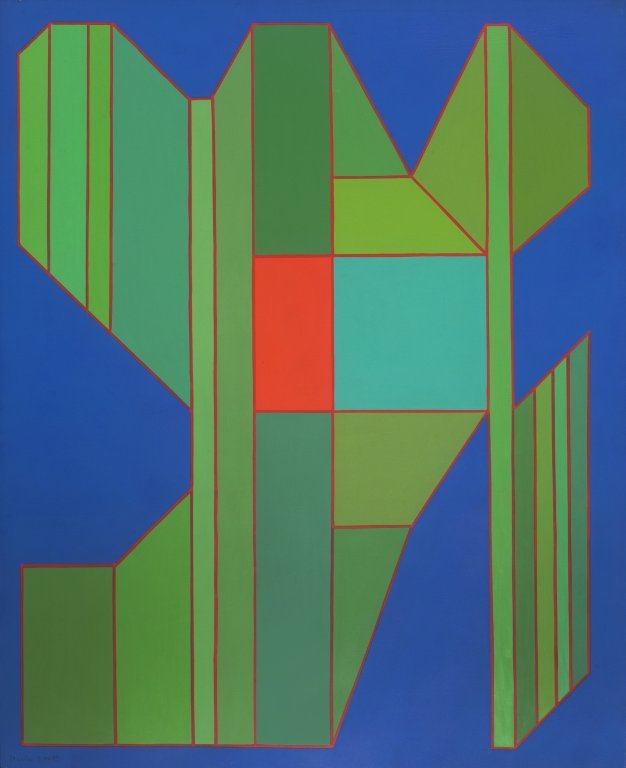 ACHILLE PERILLI (1927-) Il momento pericoloso: ACHILLE PERILLI (1927-) Il momento pericoloso 2007 tecnica mista su tela cm 100x81 firmato e datato in basso a sinistra firmato, datato e titolato sul retro autentica dell'artista su foto Il momento p