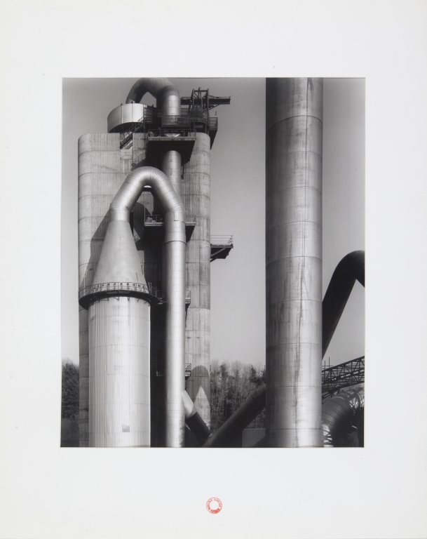 GABRIELE BASILICO (1944-2013) Senza: GABRIELE BASILICO (1944-2013) Senza titolo anni ottanta stampa ai sali d'argento-vintage 34,5x28 cm-foglio 40x30,5 cm timbro a secco Gabriele Basilico in basso a destra sul passepartout timbro a tampo