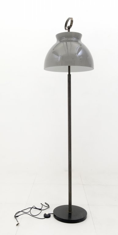 UNA LAMPADA DA TERRA, anni '50.  Ardesia, (1 of 1)