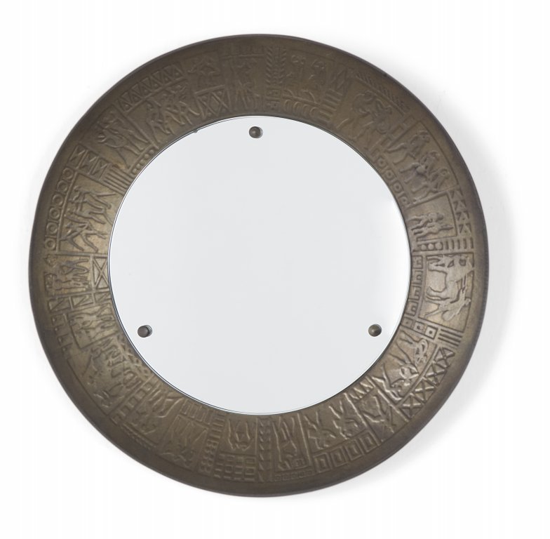 UNO SPECCHIO DA PARETE, anni '60.  Fusione di (1 of 1)