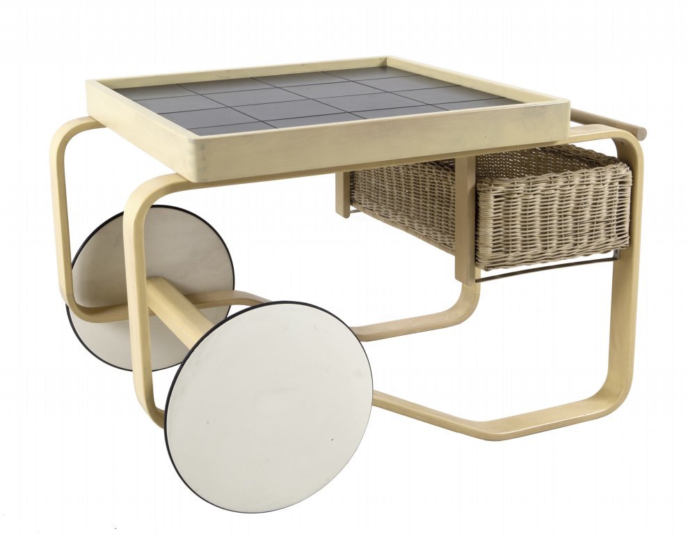 ALVAR AALTO  Un carrello per ARTEK, disegno (1 of 1)