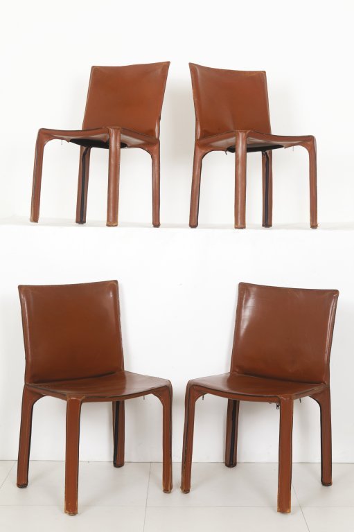 MARIO BELLINI  Quattro sedie 'Cab' per (1 of 1)