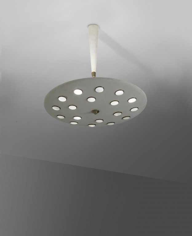 GINO SARFATTI Una lampada a sospensione '2055' (1 of 1)