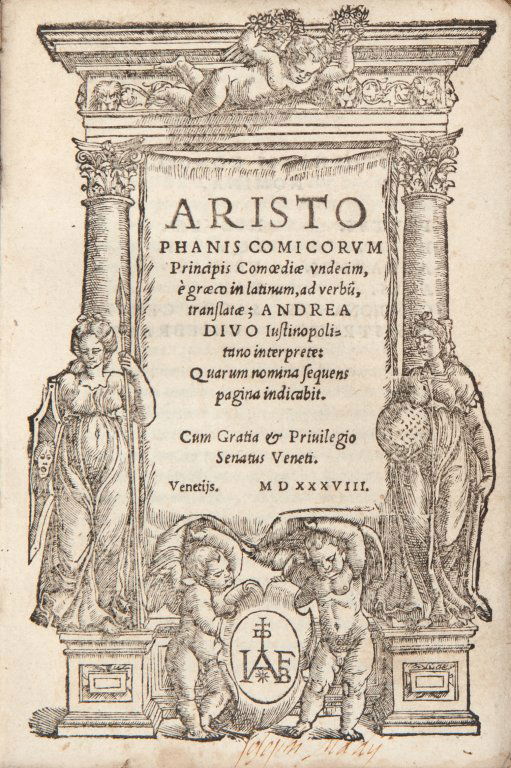 Aristofane (446ca " 386ca A.C.) Aristophanis (1 of 1)