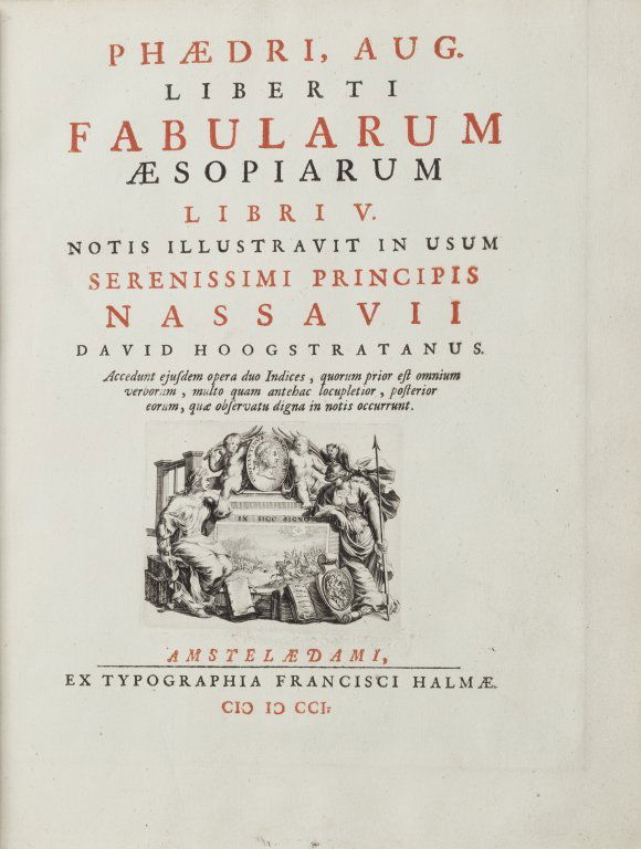 Caio Giulio Fedro (15 a.C. - 50 .C.) PhÃ¦dri, (1 of 5)