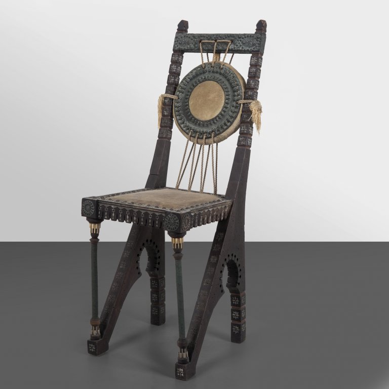 CARLO BUGATTI  Una sedia, inizi '900. (1 of 1)