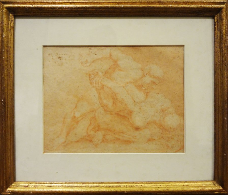 Scuola italiana sec.XVII, antico disegno a (1 of 1)