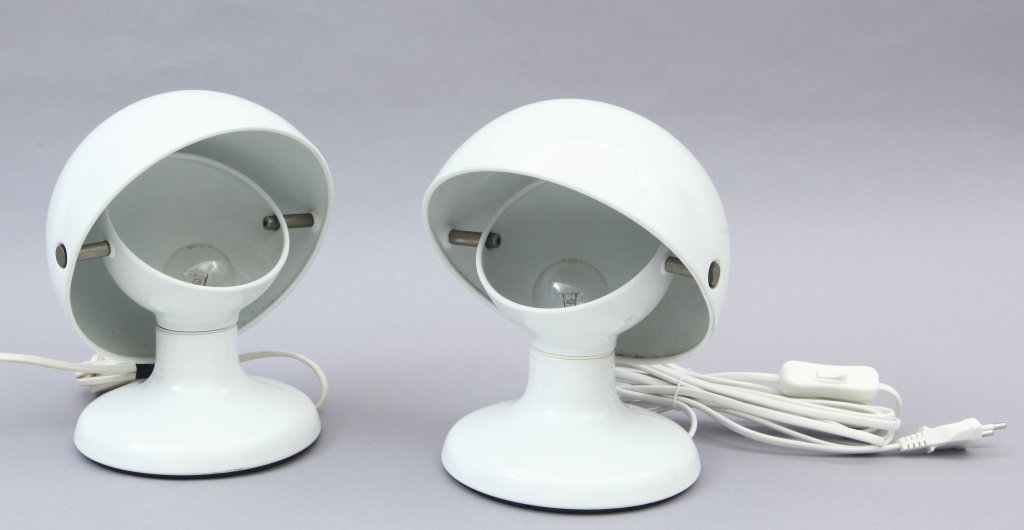 TOBIA SCARPA Due lampade da tavolo "Jucker" (1 of 1)