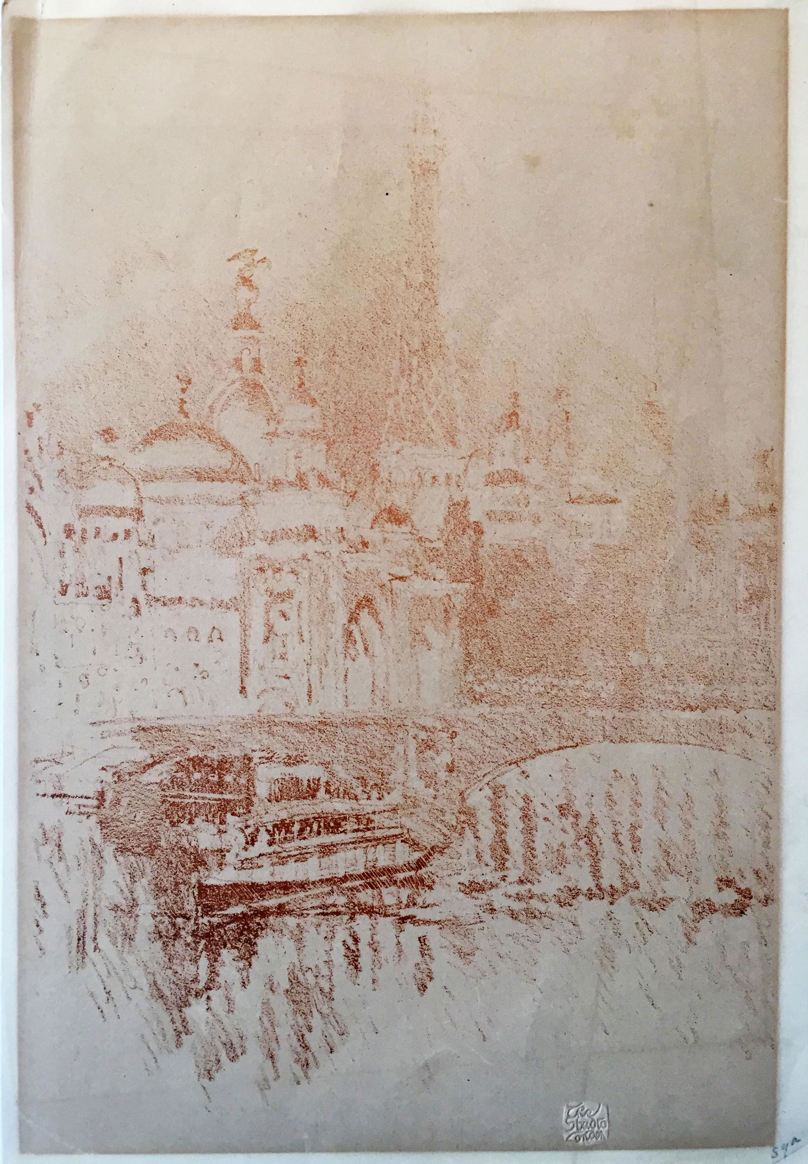 Joseph Pennell Lithograph (1 of 1)