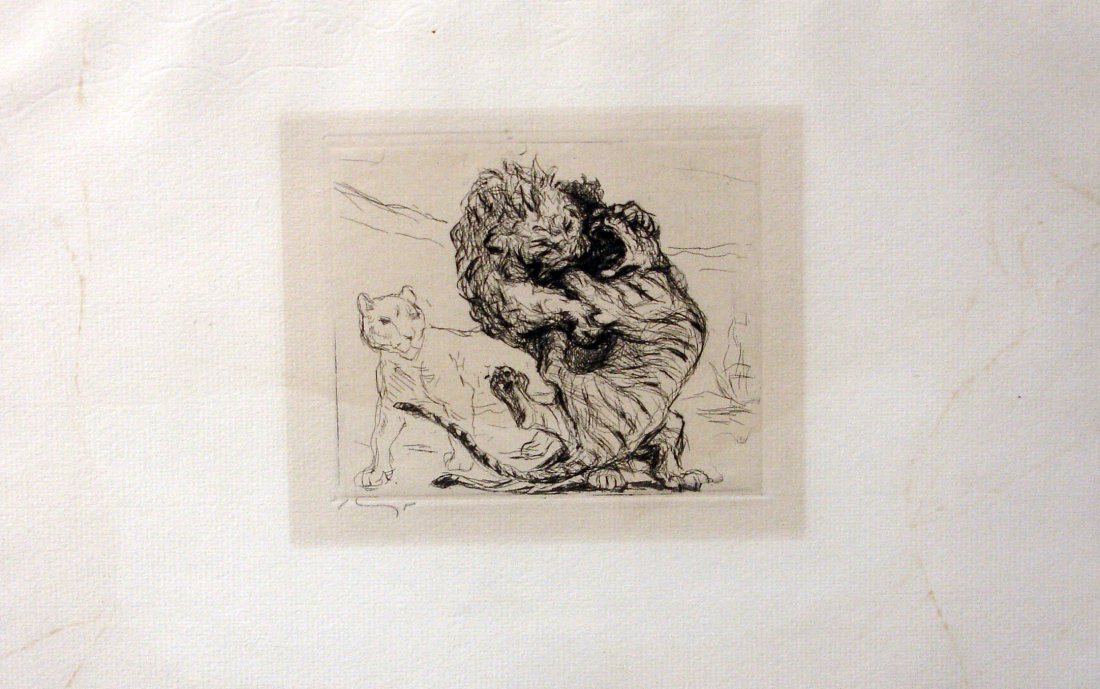 Etching by unknown artist (1 of 2)