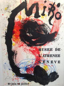 Joan Miro Exhibition Poster