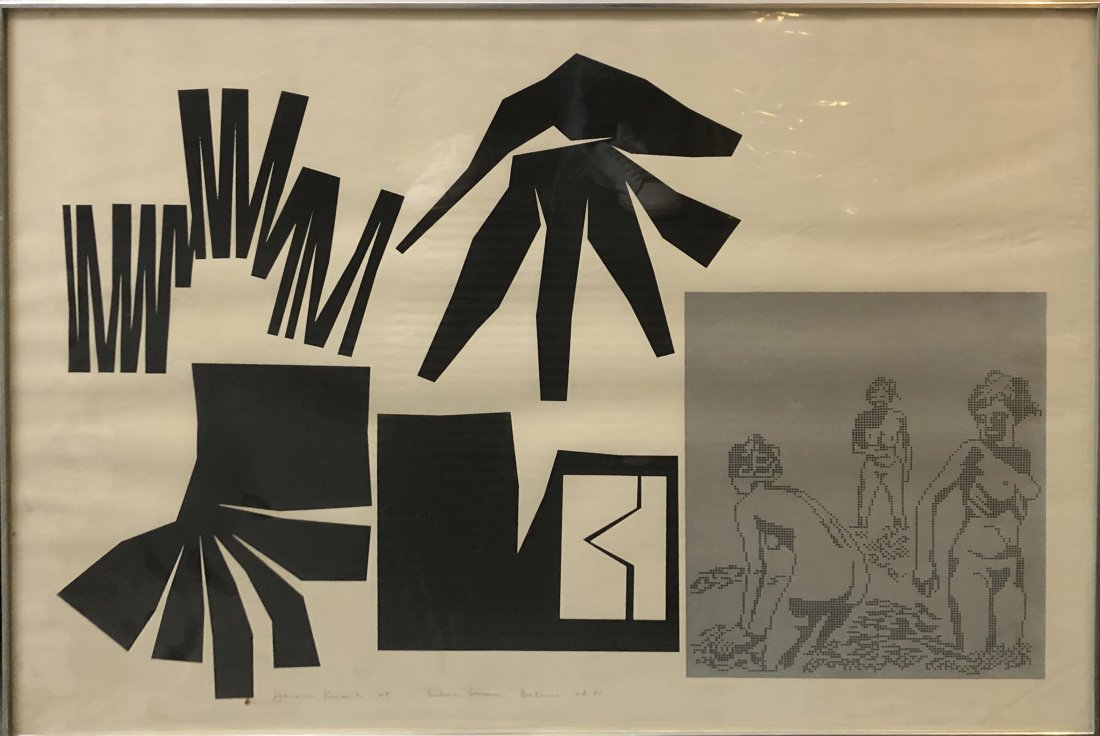 Harold Krisel Screenprint (1 of 2)