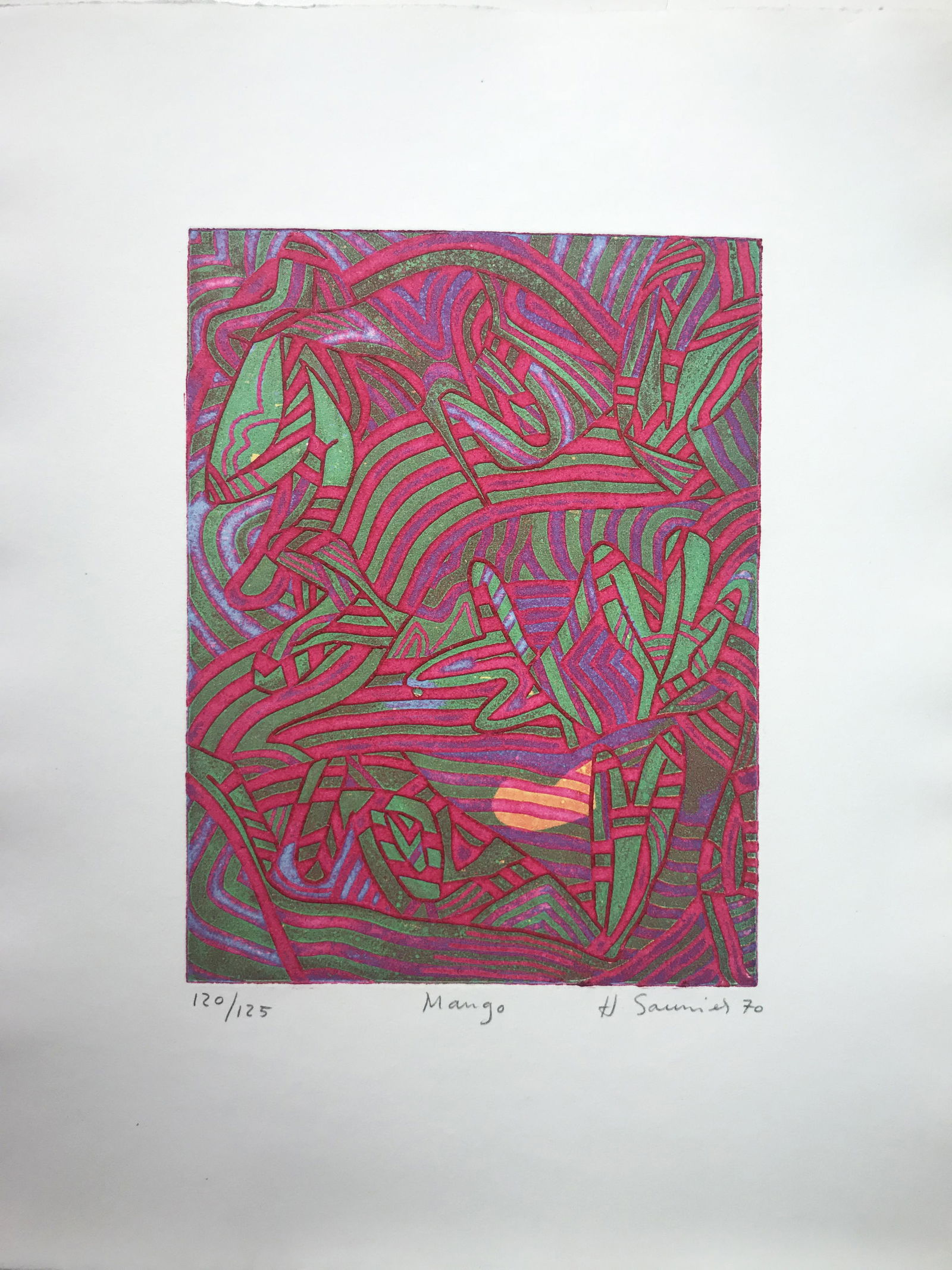 Hector Saunier Etching (1 of 1)