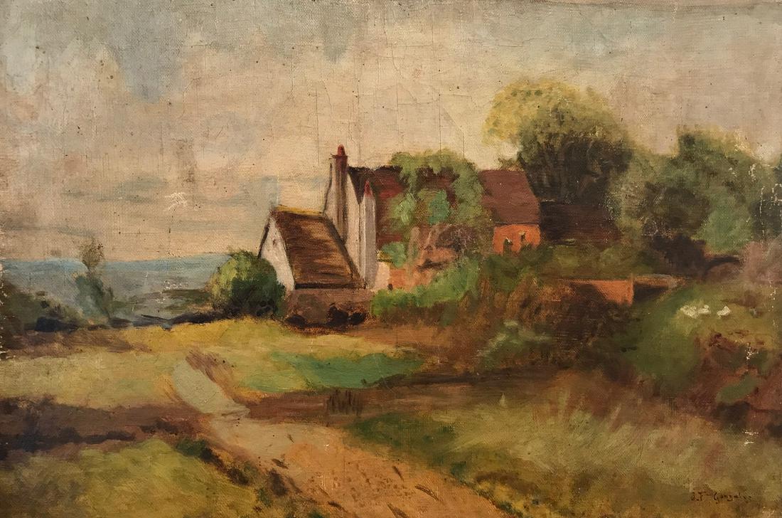 Juan Francisco Gonzalez Oil Painting (1 of 3)