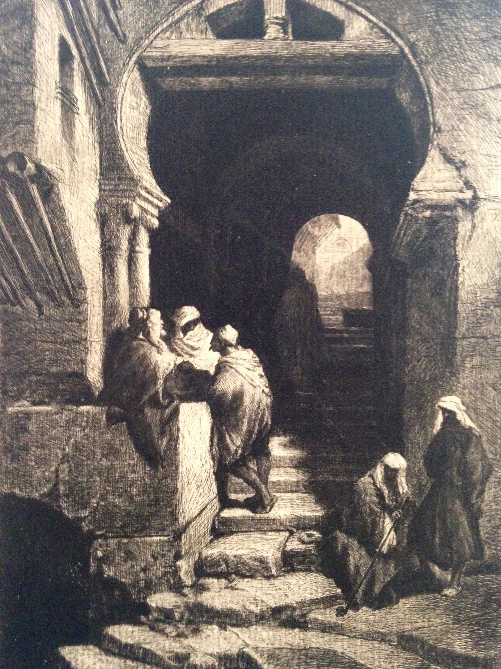 Stephen Ferris Etching (1 of 3)