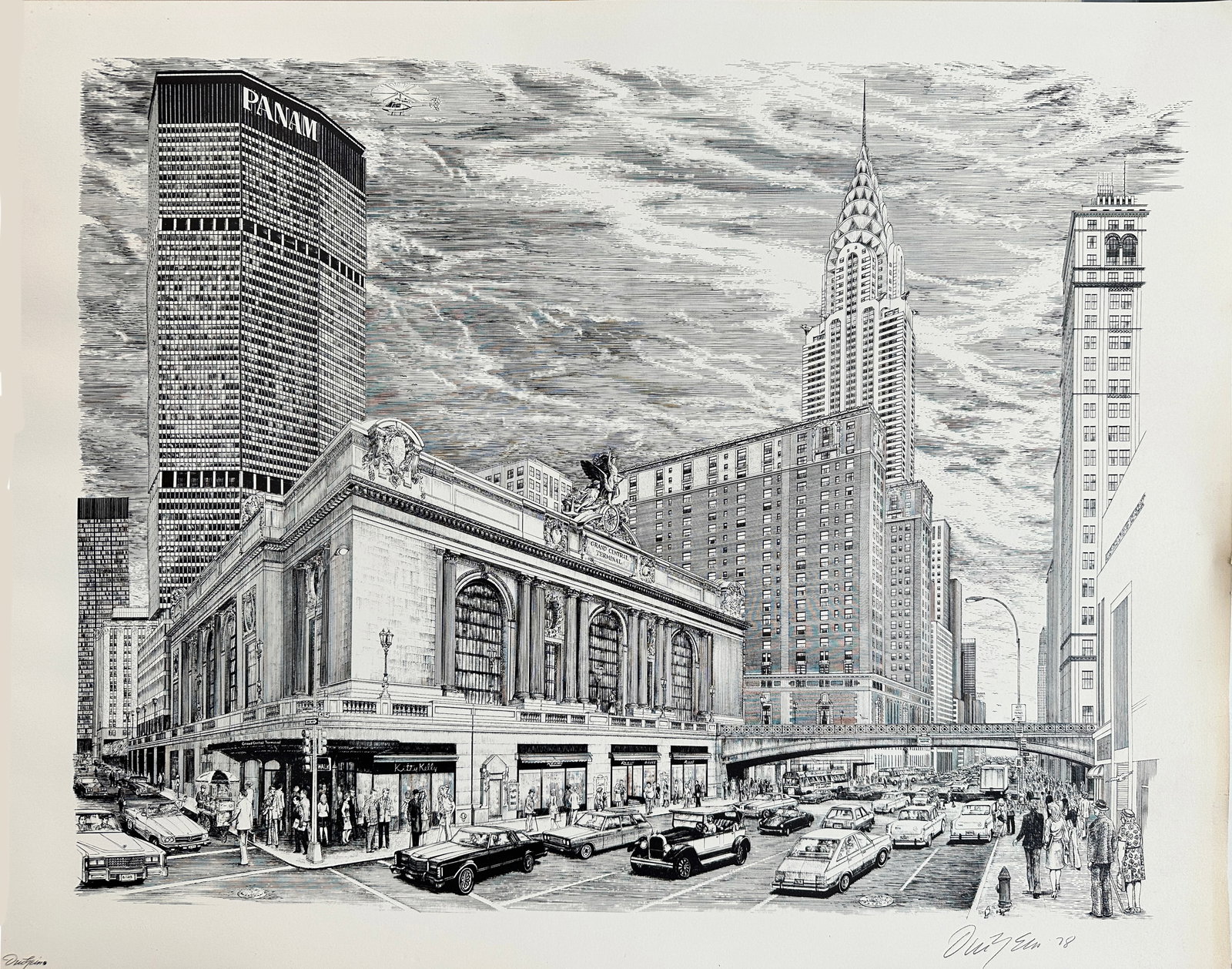 Delbart Duchein Pencil Signed Lithograph (1 of 3)