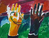 Christopher Brown - Hands - Oil Painting