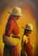Mexican Painting of Mother and Daughter - 3