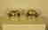 Large Matched Pair of Articulated Silver Plate Dishes