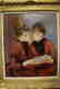 Richard Moore Oil Painting of Twin Sisters - 2