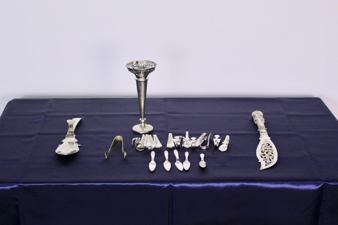 Large Set of 22 Silver Plate Pieces (1 of 7)