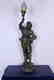 Knight in Armour Hotel Landing Newel Post Light
