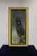Oil Painting of Girl in Thought Signed Van S.
