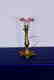 Victorian Table Lamp with Stylized Leaf Base