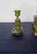 Marble & Bronze Empire Clock with Candlesticks - 3