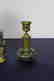 Marble & Bronze Empire Clock with Candlesticks - 4