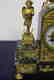 Marble & Bronze Empire Clock with Candlesticks - 7