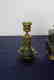 Marble & Bronze Empire Clock with Candlesticks - 9