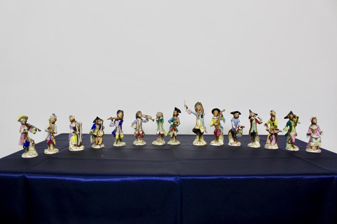 15 Figure Musical Band of Porcelain Monkey (1 of 20)