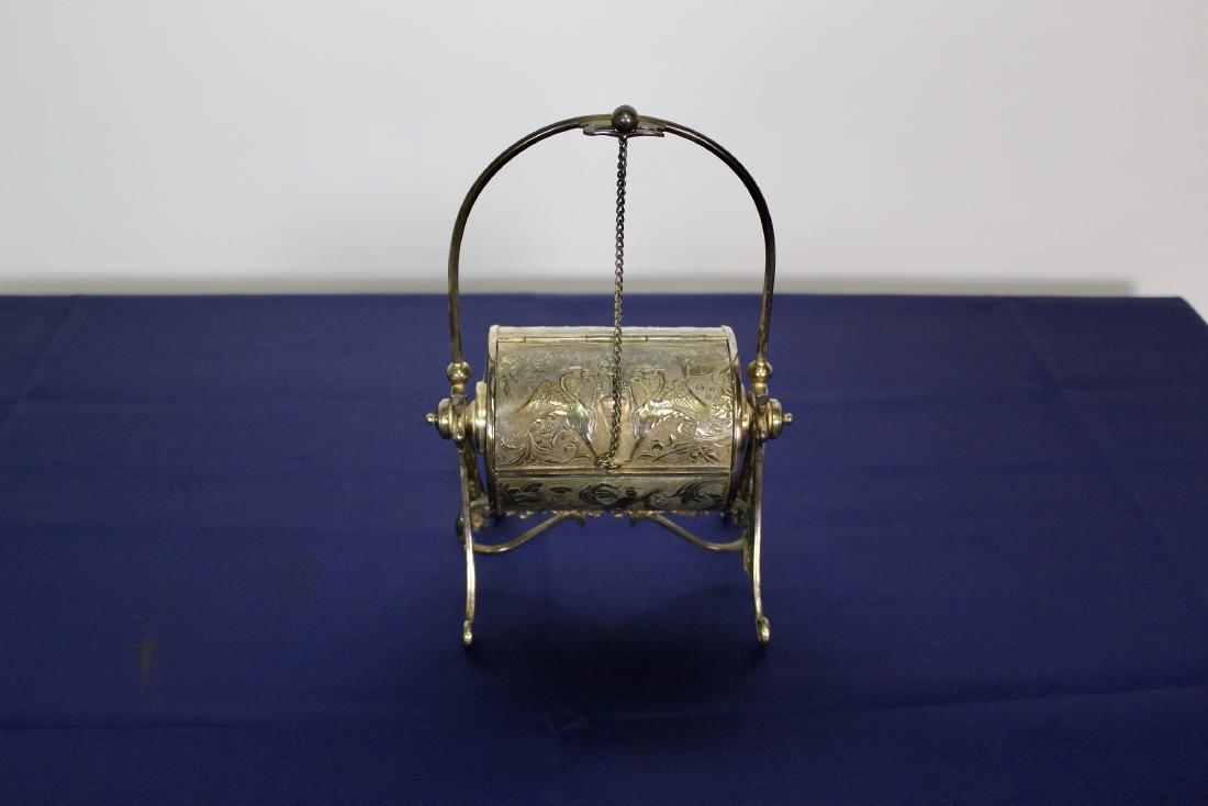 Silver Plated Decorated Dispenser (1 of 10)