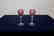 Pair of Baccarat Twist Stem Goblets