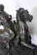 P.J. Mene Cast Bronze Statue of Horseback Rider - 4