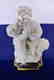 Highly Detailed Porcelain Statue of 3 Boys Wrestling - 2