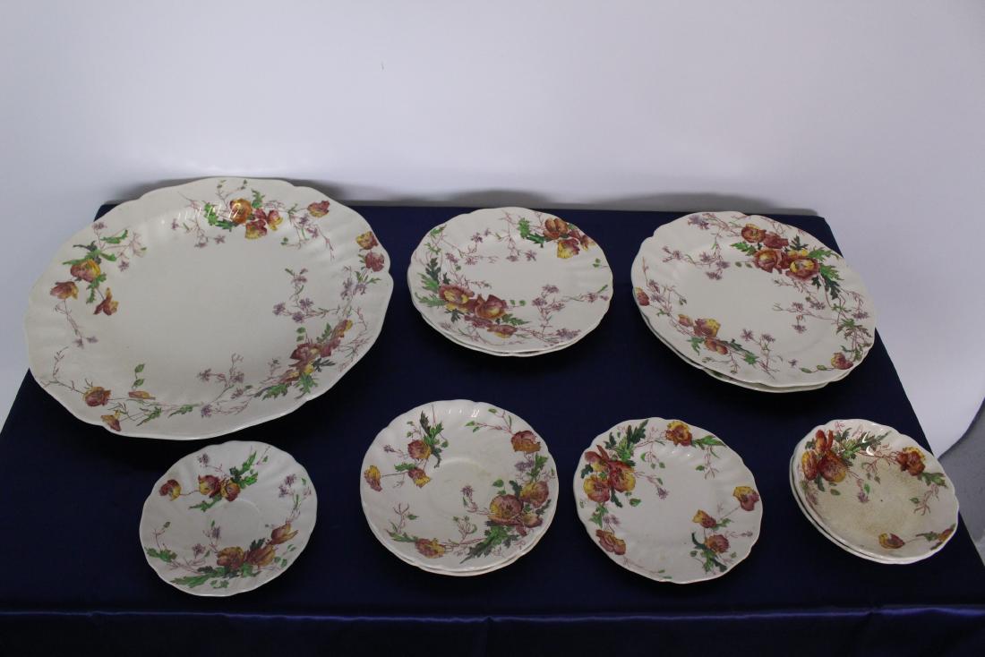 Royal Doulton Set of Painted Dishes (1 of 6)