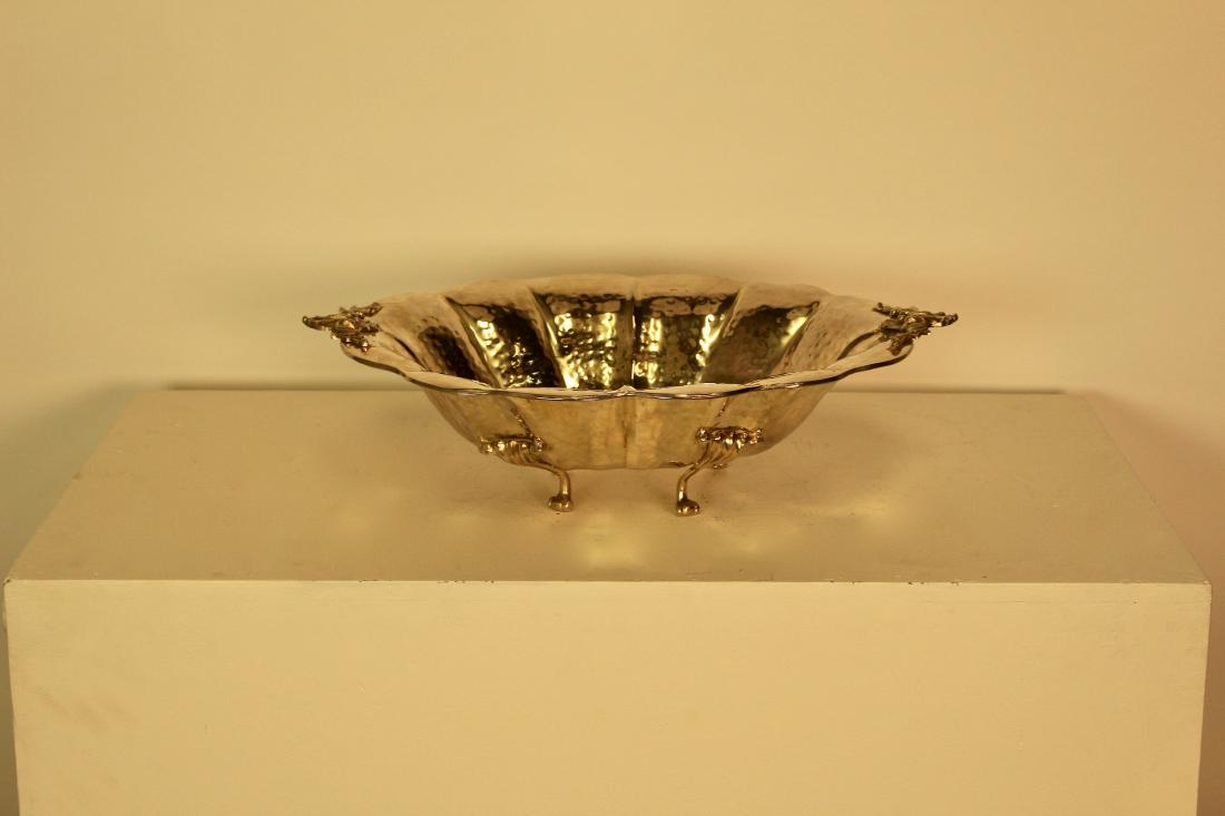 Large Hammered Finish Serving Dish (1 of 5)