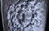 ET Harris Fireplace Backpllate Embossed with Lion Face - 2