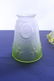 4 Victorian Assorted Pressed Glass Shades - 2