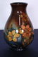 Signed Moorcroft Decorated Red Vase